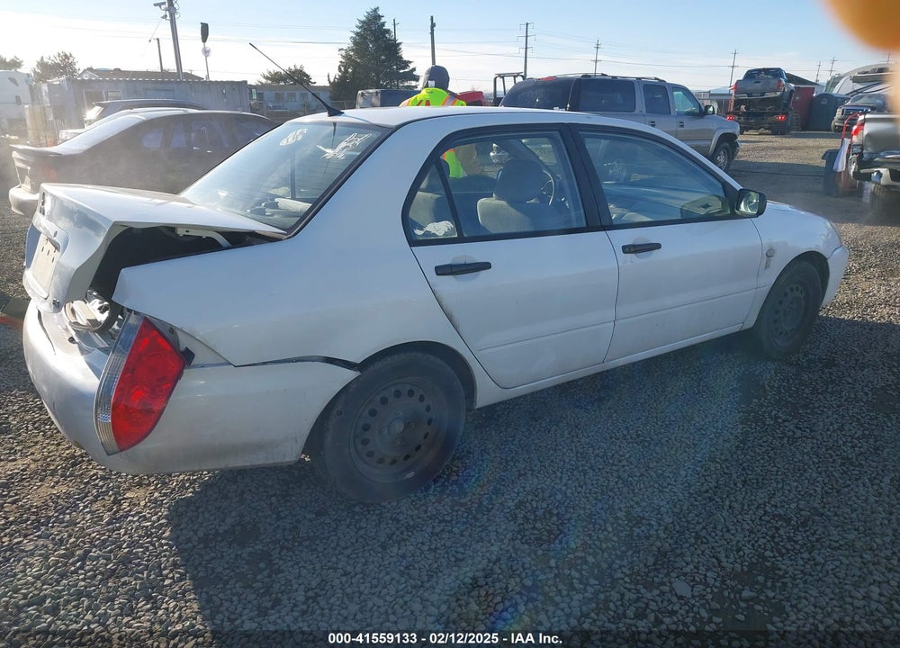 2006 MITSUBISHI LANCER ES/SE VIN: JA3AJ26E16U057775