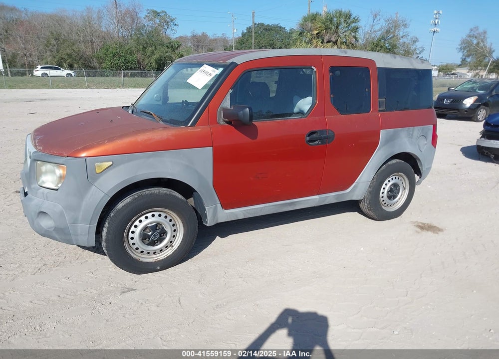 2004 HONDA ELEMENT LX VIN: 5J6YH18374L013987