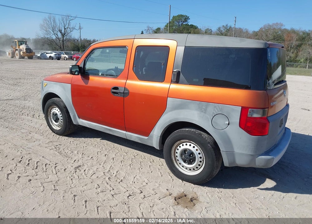 2004 HONDA ELEMENT LX VIN: 5J6YH18374L013987