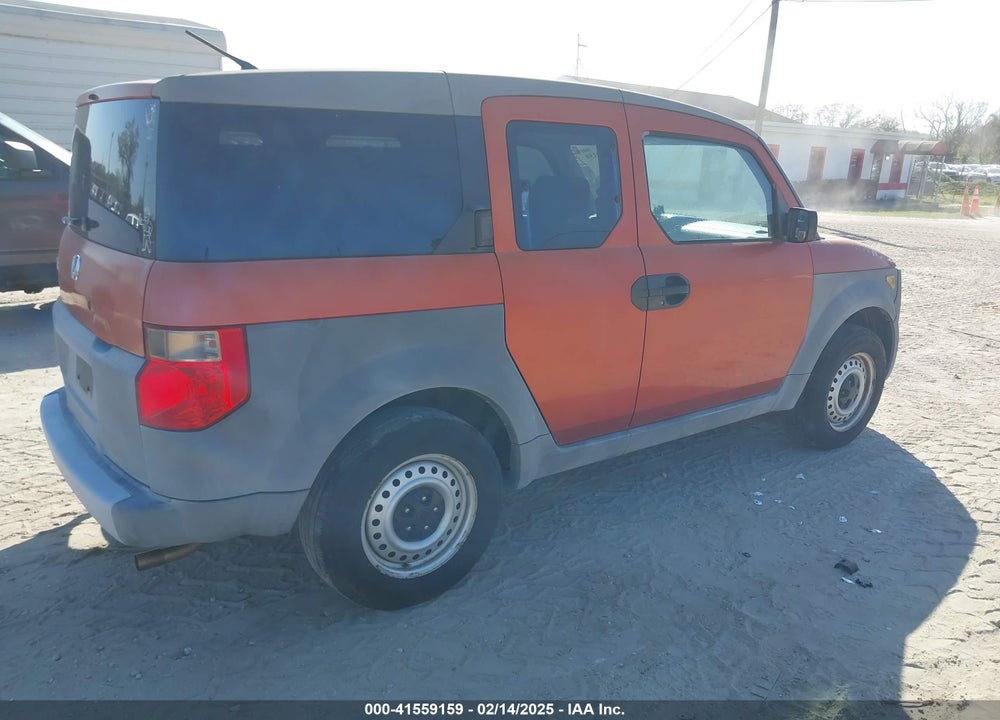 2004 HONDA ELEMENT LX VIN: 5J6YH18374L013987