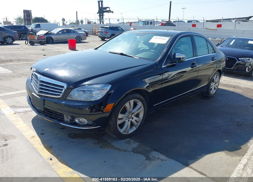 2008 MERCEDES C300 VIN: WDDGF54X28F061365