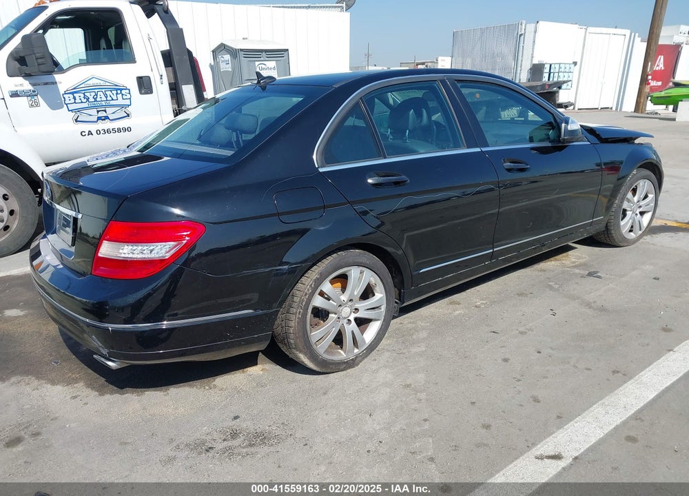 2008 MERCEDES C300 VIN: WDDGF54X28F061365