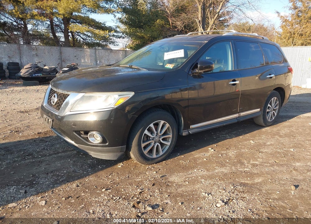 2013 NISSAN PATHFINDER VIN: 5N1AR2MM4DC634818
