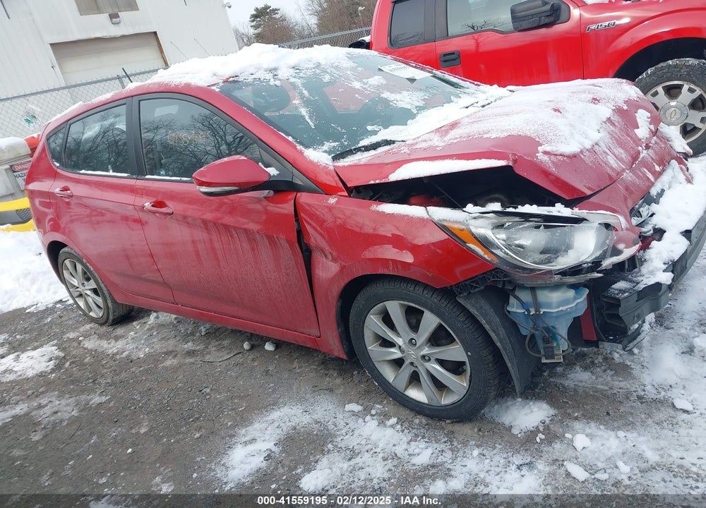 2013 HYUNDAI ACCENT VIN: KMHCU5AE6DU117746