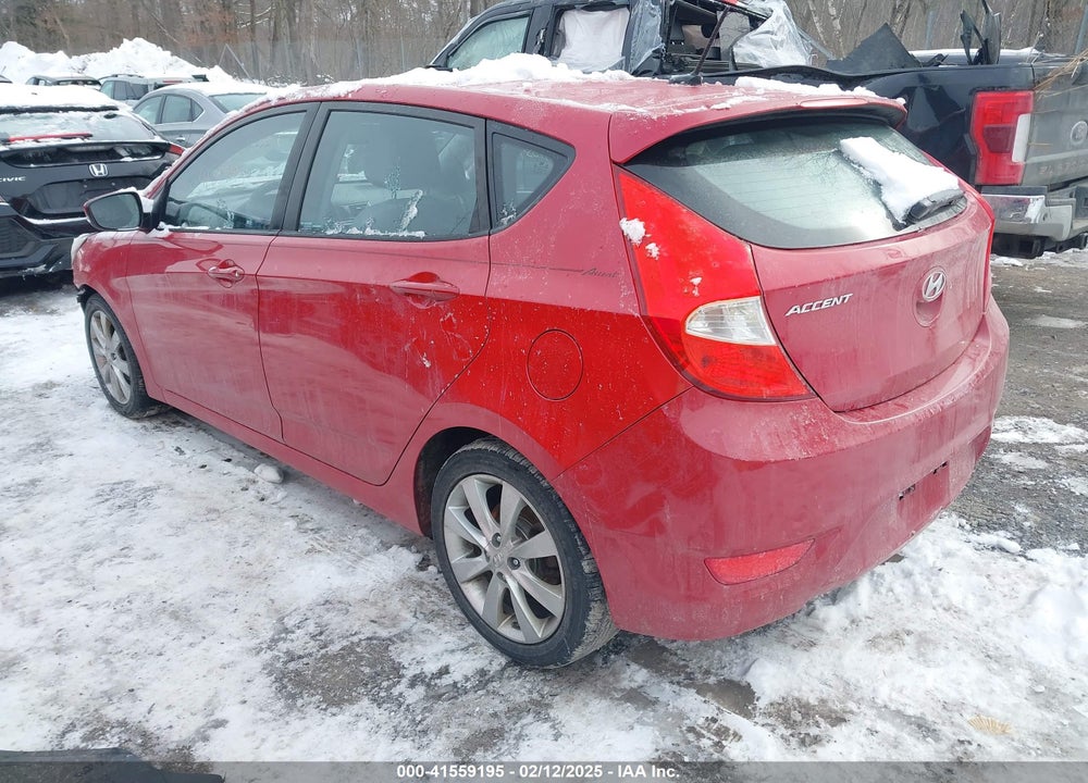 2013 HYUNDAI ACCENT VIN: KMHCU5AE6DU117746