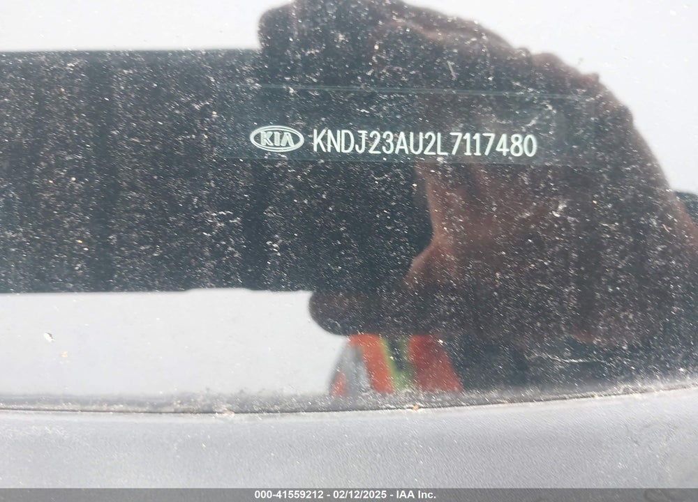 2020 KIA SOUL LX VIN: KNDJ23AU2L7117480