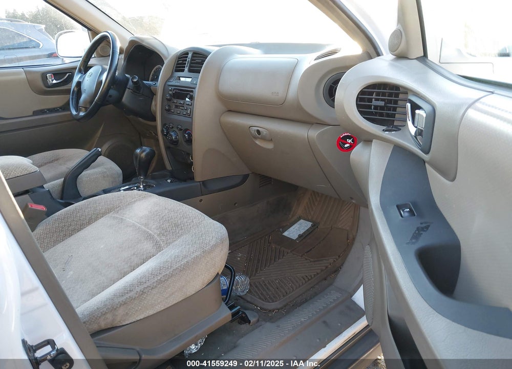 2006 HYUNDAI SANTA FE VIN: KM8SC13D76U105720