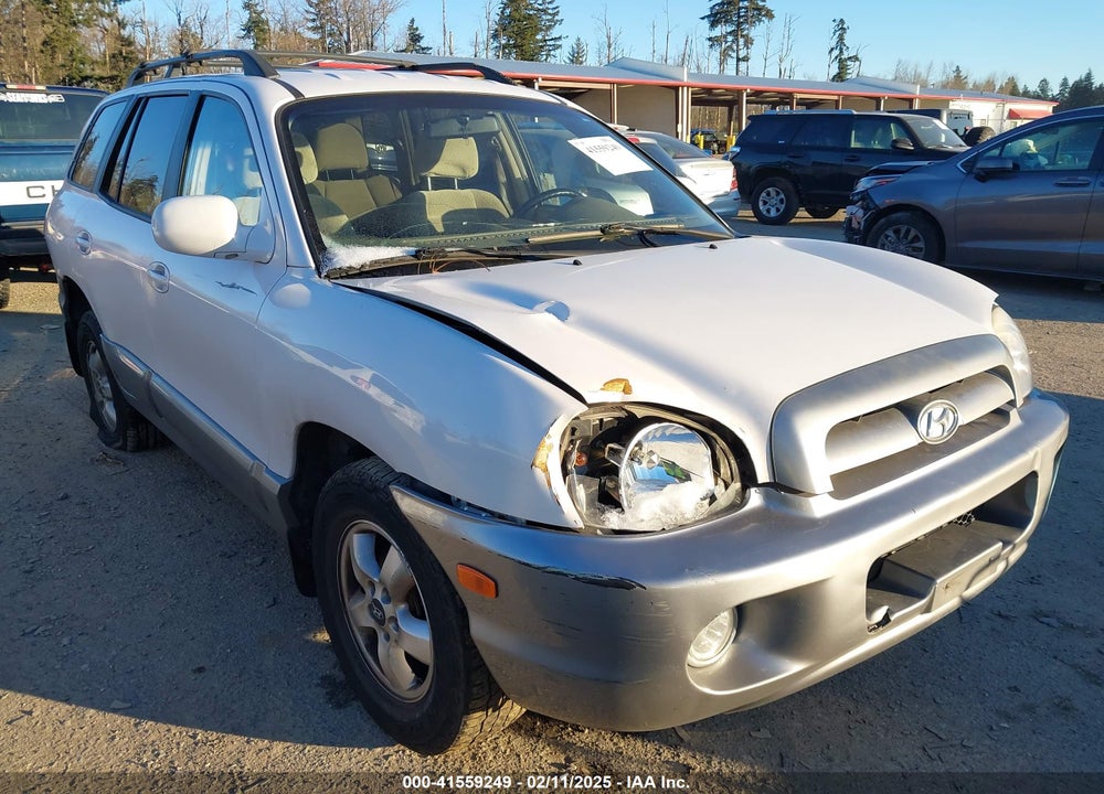 2006 HYUNDAI SANTA FE VIN: KM8SC13D76U105720