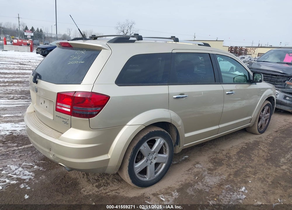 2010 DODGE JOURNEY R/T VIN: 3D4PG6FV5AT130511
