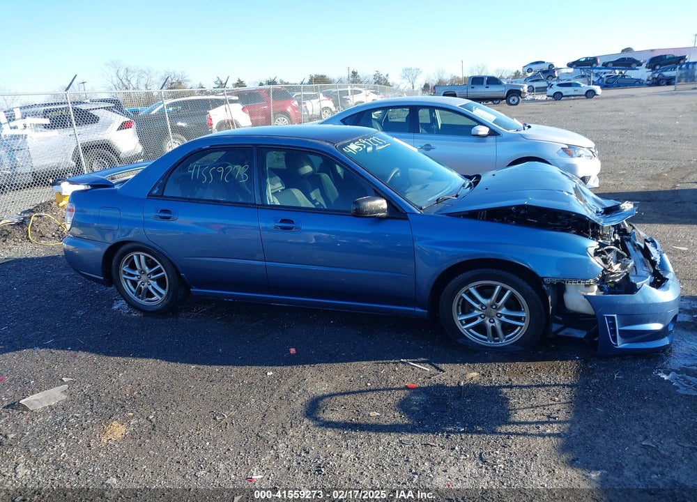 2007 SUBARU IMPREZA VIN: JF1GD616X7H505201