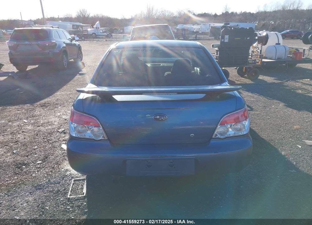 2007 SUBARU IMPREZA VIN: JF1GD616X7H505201
