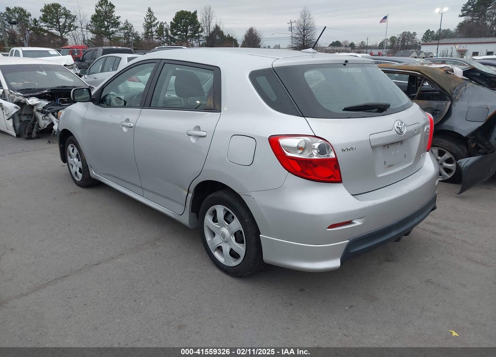 2009 TOYOTA MATRIX VIN: 2T1LE40E39C007917