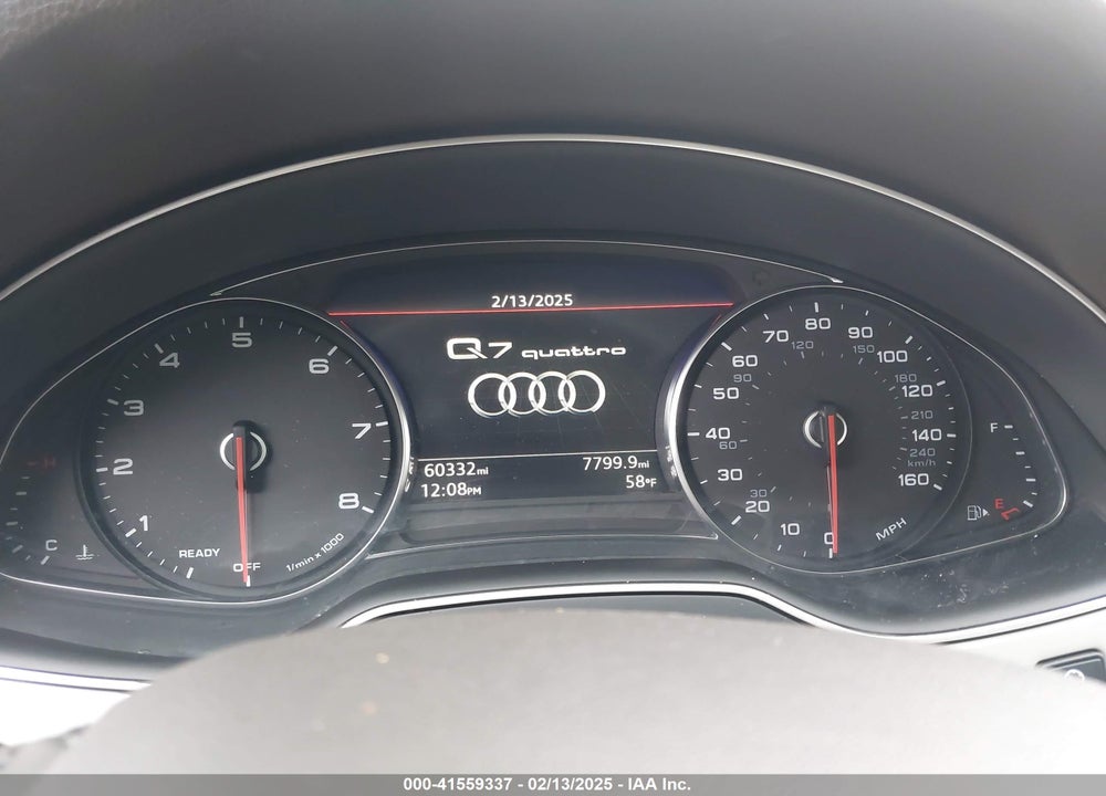 2019 AUDI Q7 45 PREMIUM/45 SE PREMIUM VIN: WA1AHAF75KD041057