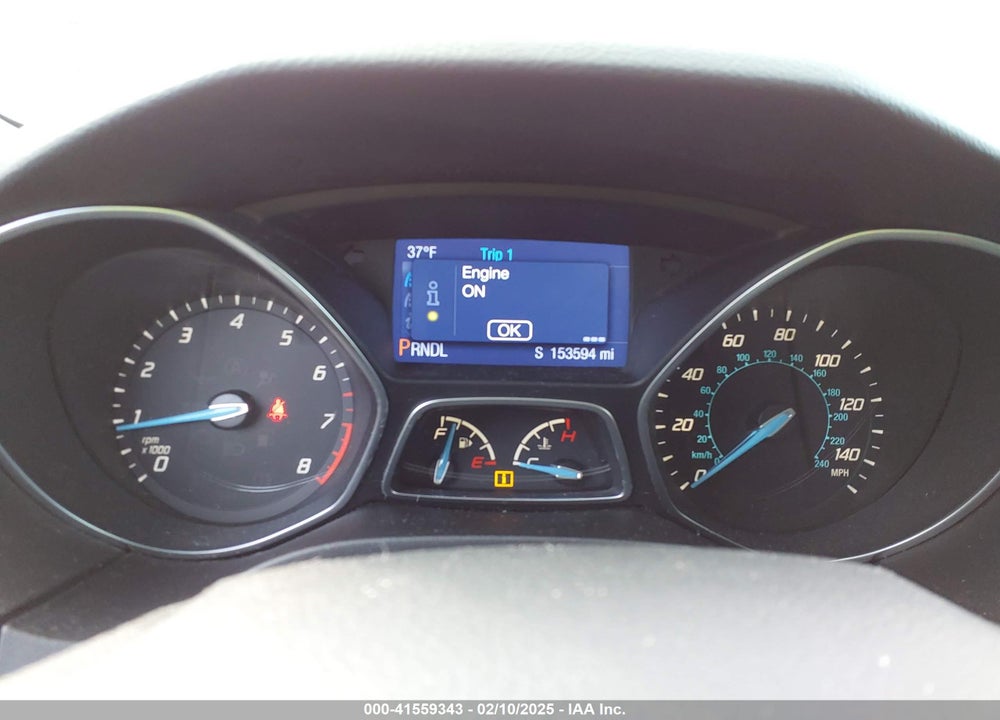 2013 FORD FOCUS VIN: 1FADP3K29DL156528