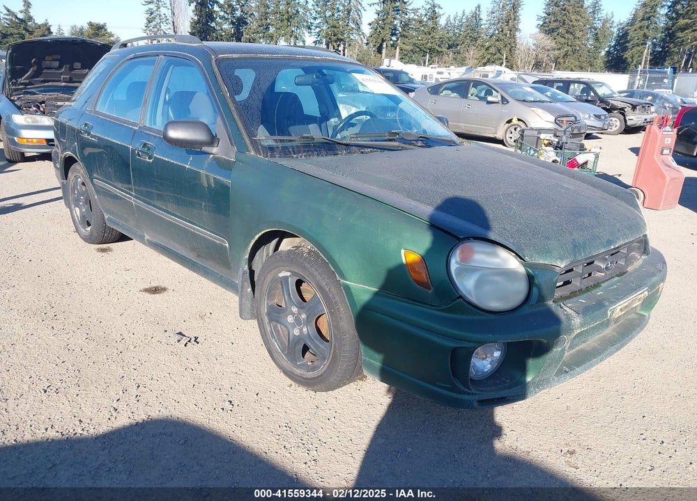 2003 SUBARU IMPREZA 2.5TS VIN: JF1GG65563G808226