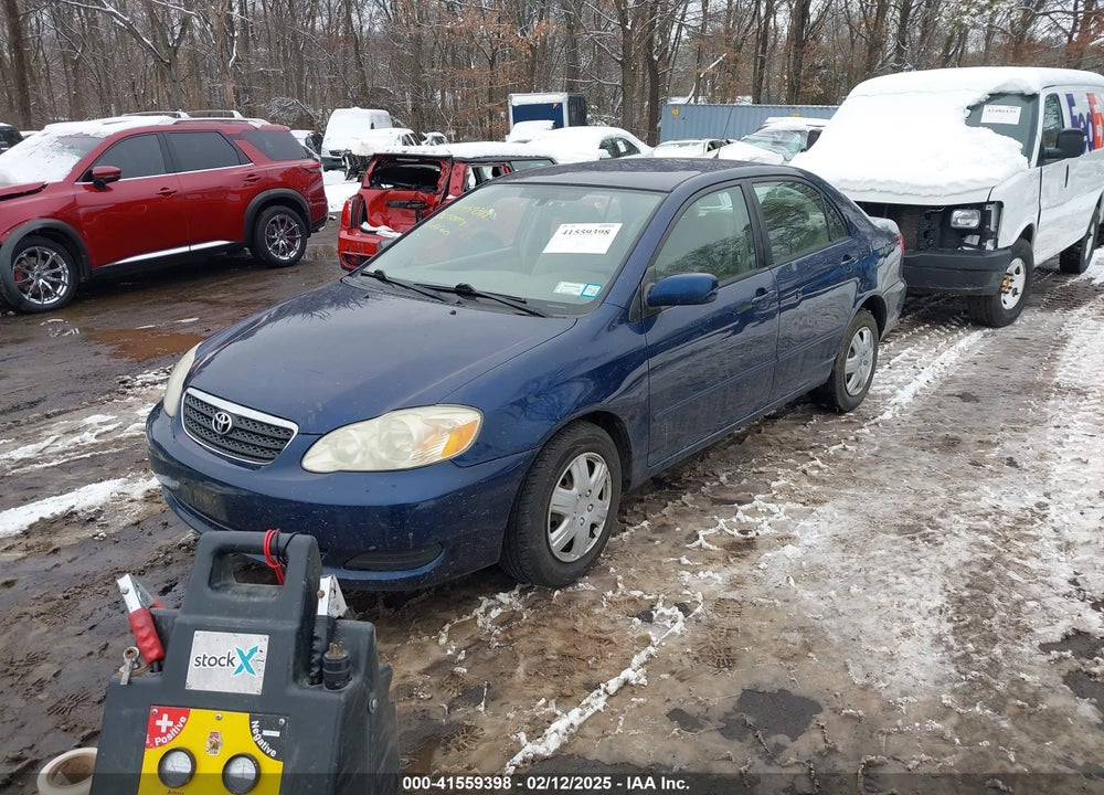 2006 TOYOTA COROLLA LE VIN: 2T1BR32E86C567127