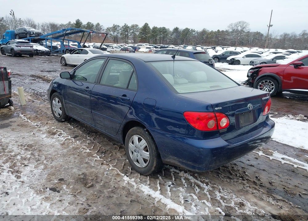 2006 TOYOTA COROLLA LE VIN: 2T1BR32E86C567127