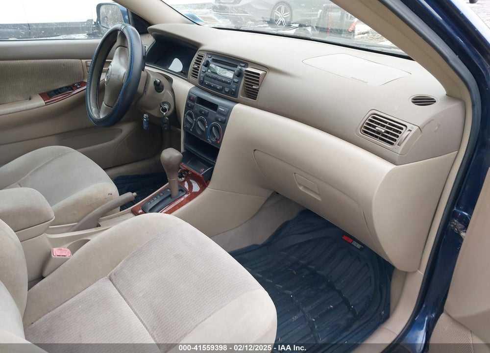2006 TOYOTA COROLLA LE VIN: 2T1BR32E86C567127