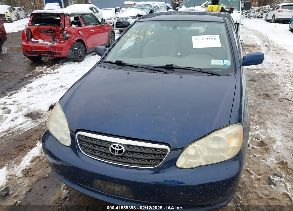 2006 TOYOTA COROLLA LE VIN: 2T1BR32E86C567127