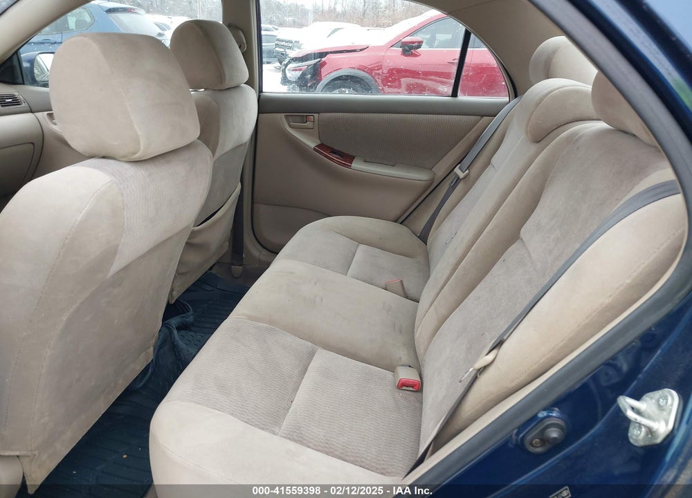 2006 TOYOTA COROLLA LE VIN: 2T1BR32E86C567127