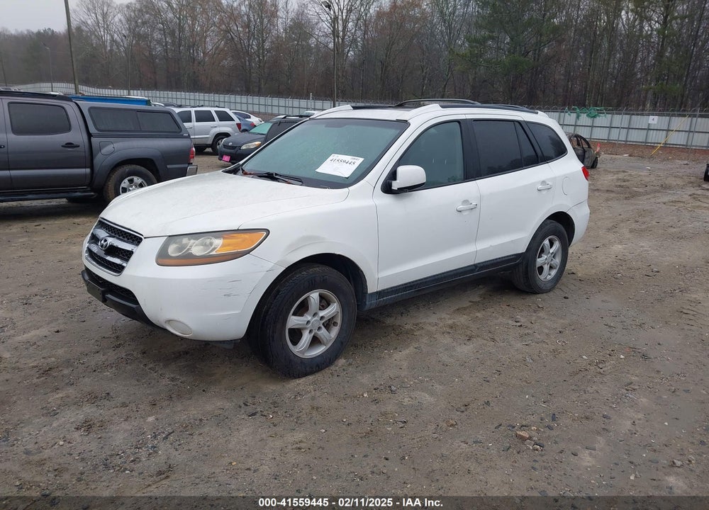 2007 HYUNDAI SANTA FE GLS VIN: 5NMSG13DX7H111657