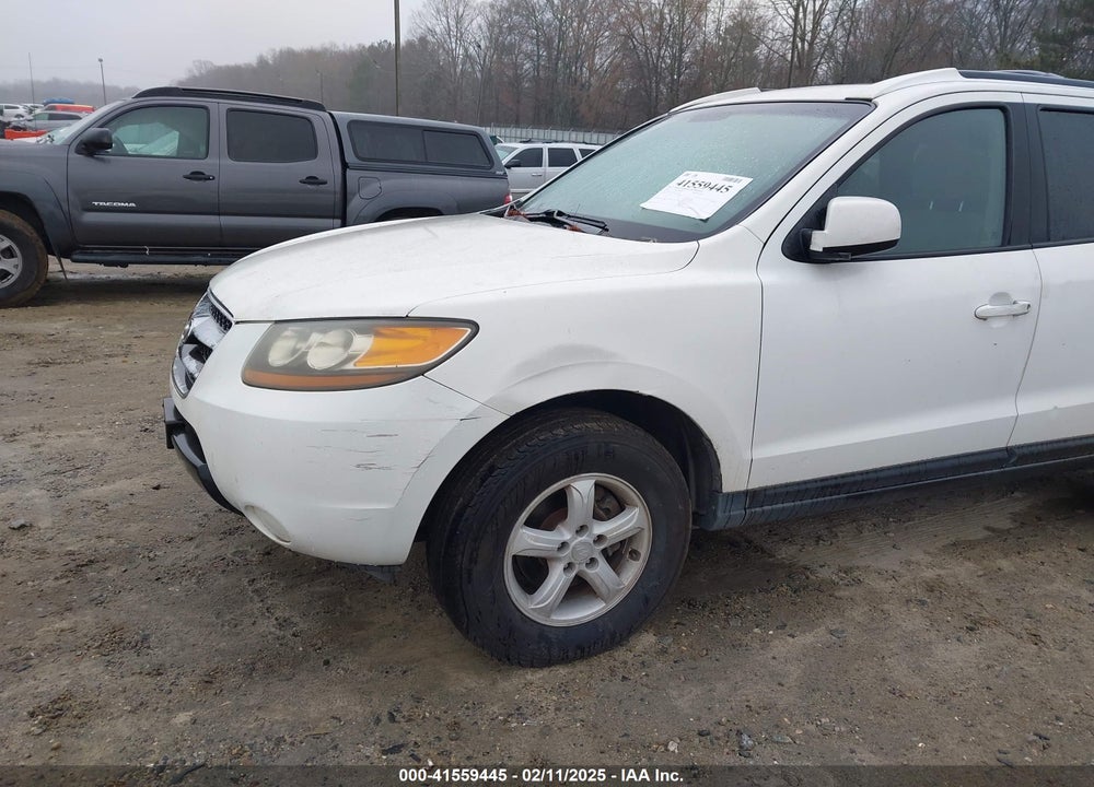 2007 HYUNDAI SANTA FE GLS VIN: 5NMSG13DX7H111657