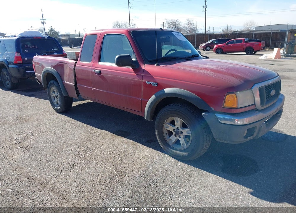 2004 FORD RANGER EDGE/TREMOR/XLT VIN: 1FTZR45E84PB40688