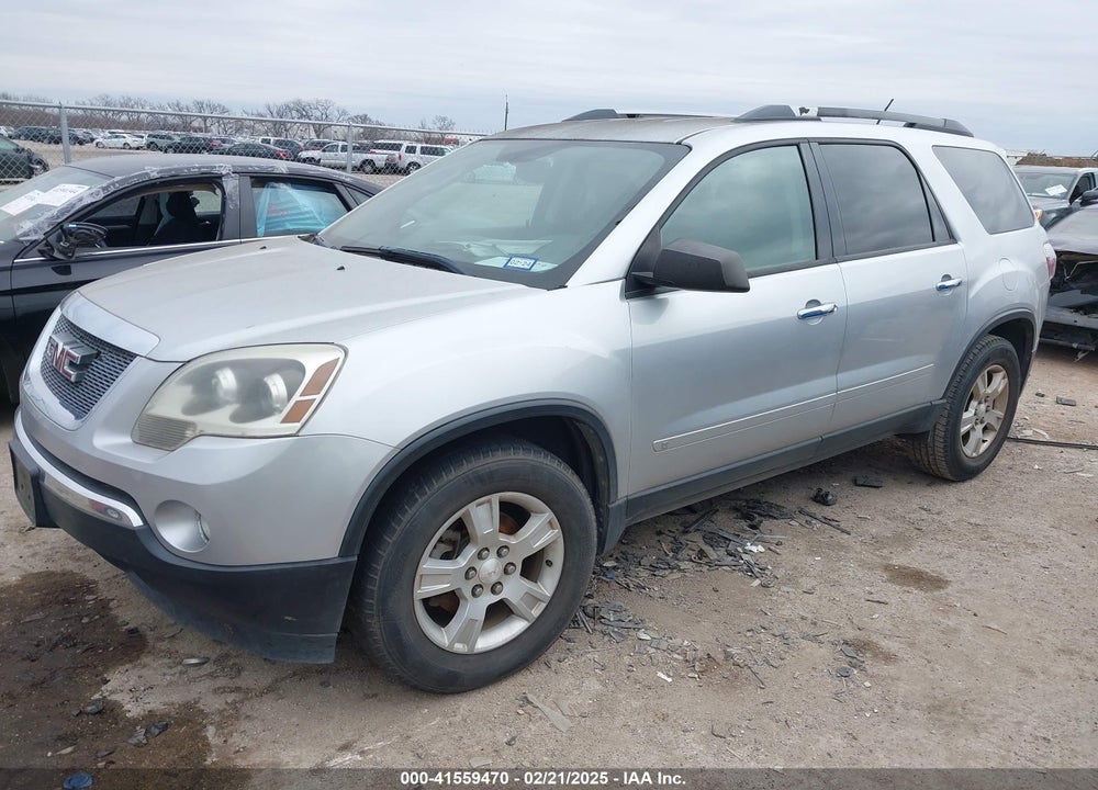 2010 GMC ACADIA SLE VIN: 1GKLRLEDXAJ124695