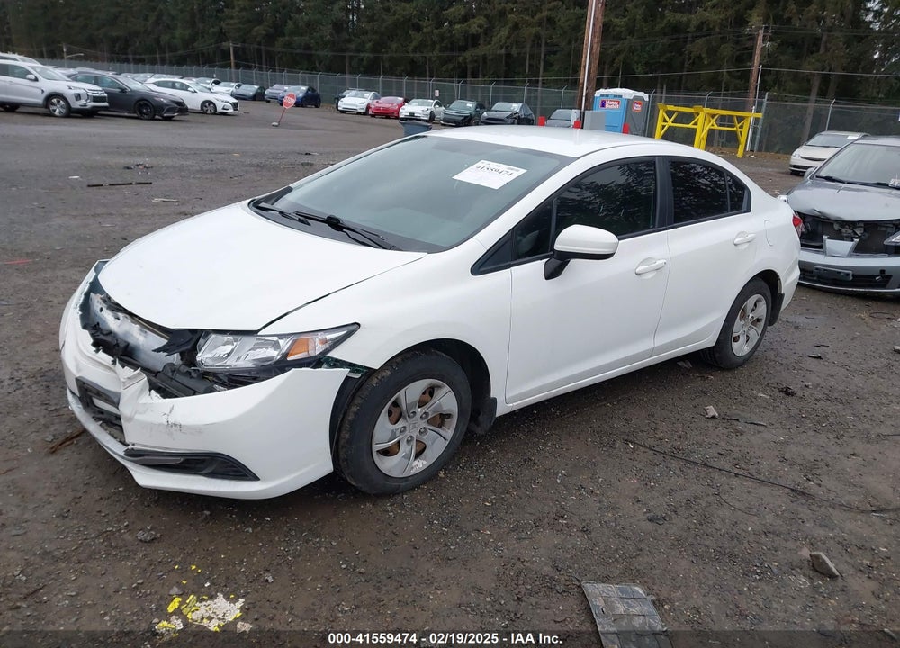 2014 HONDA CIVIC VIN: 19XFB2F51EE042338