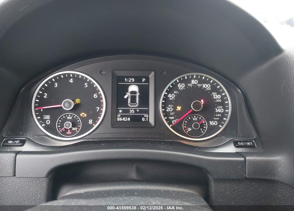 2016 VOLKSWAGEN TIGUAN R-LINE VIN: WVGBV7AX6GW049513