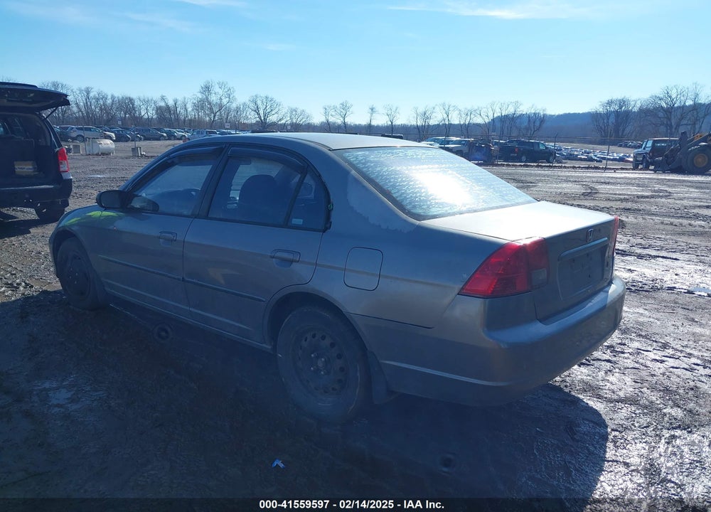 2004 HONDA CIVIC LX VIN: 1HGES16514L001401