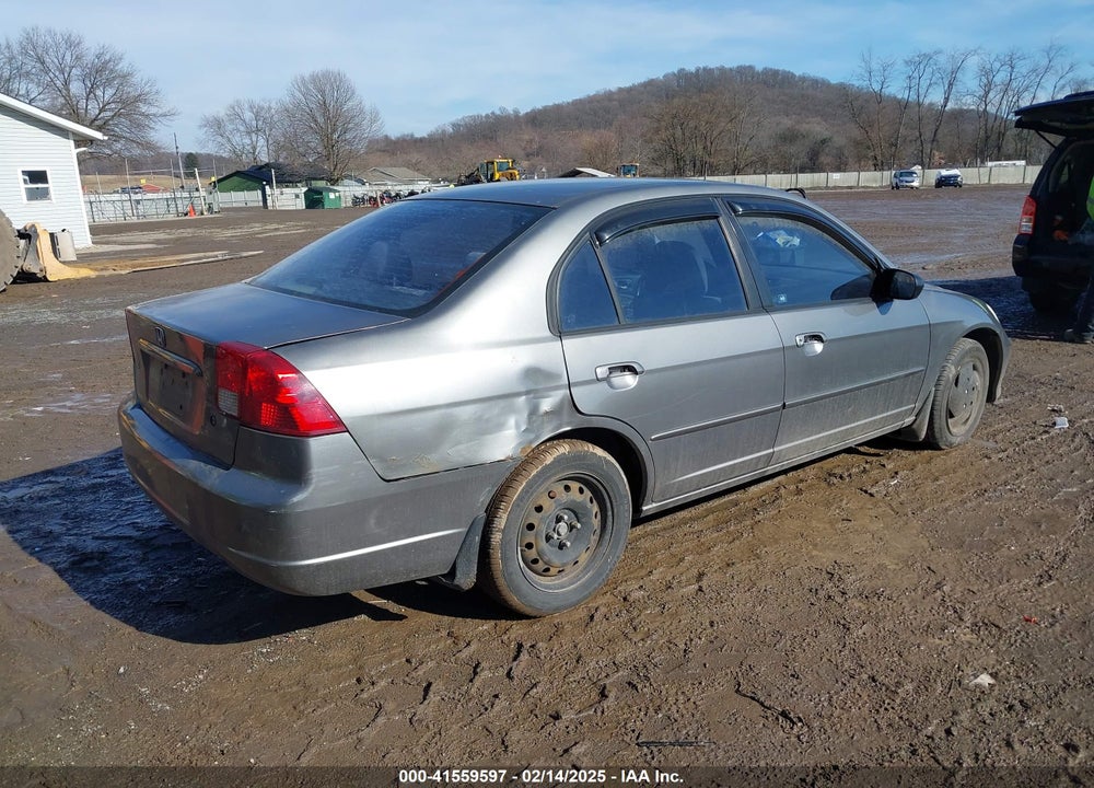 2004 HONDA CIVIC LX VIN: 1HGES16514L001401