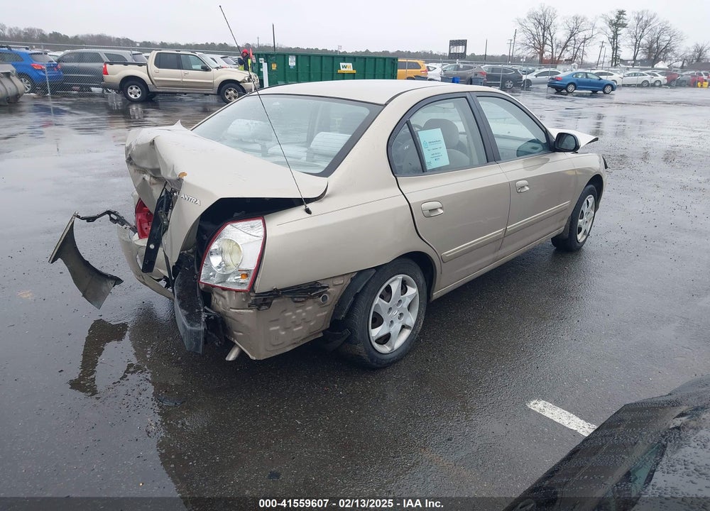2006 HYUNDAI ELANTRA VIN: KMHDN46D66U322160