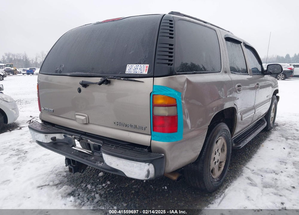 2003 CHEVROLET TAHOE VIN: 1GNEK13Z83J250379