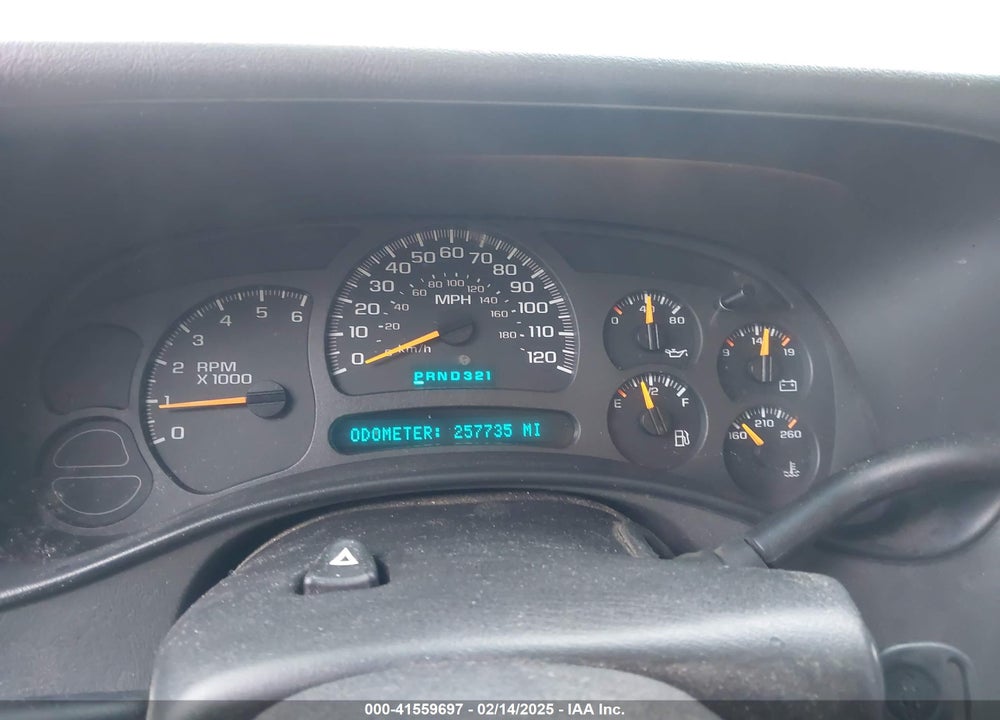 2003 CHEVROLET TAHOE VIN: 1GNEK13Z83J250379