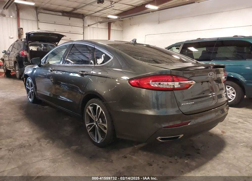 2020 FORD FUSION TITANIUM VIN: 3FA6P0D95LR151537