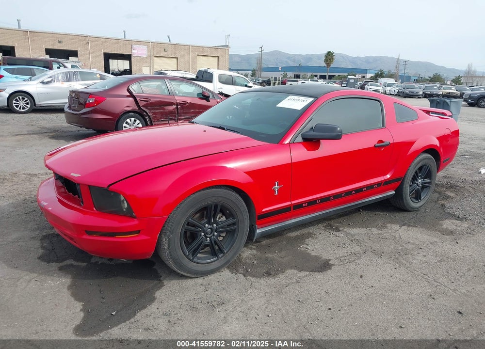 2006 FORD MUSTANG V6 VIN: 1ZVFT80N465155011