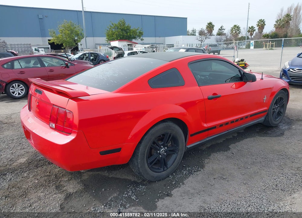 2006 FORD MUSTANG V6 VIN: 1ZVFT80N465155011