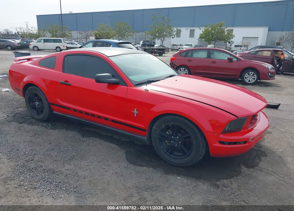 2006 FORD MUSTANG V6 VIN: 1ZVFT80N465155011