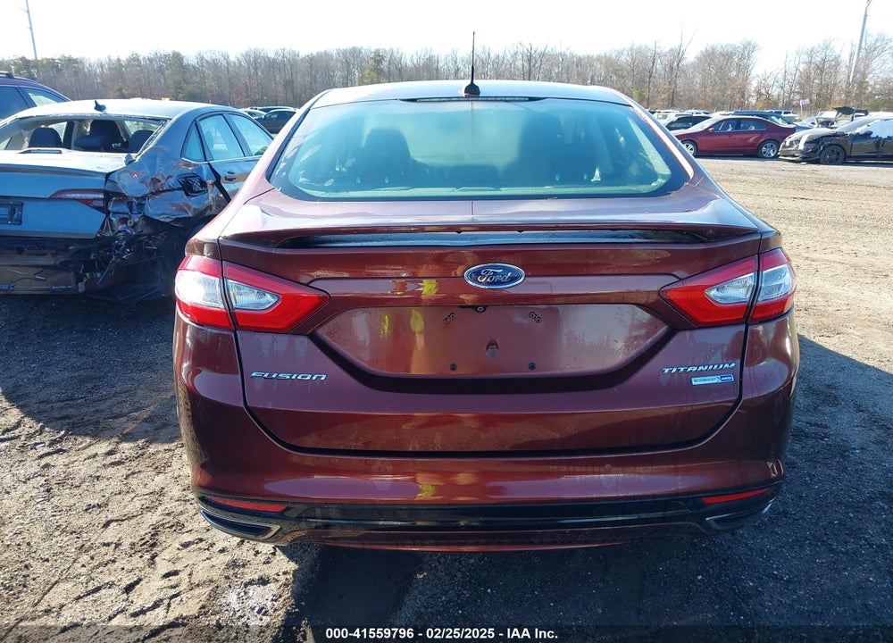 2016 FORD FUSION VIN: 3FA6P0D99GR121608