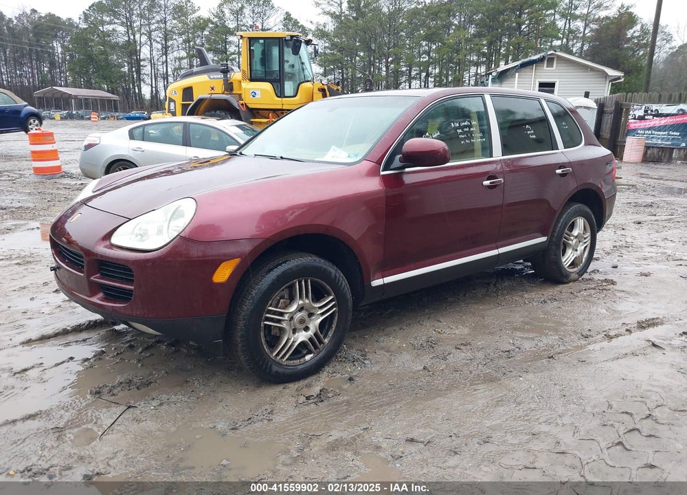 2004 PORSCHE CAYENNE S VIN: WP1AB29P64LA66680