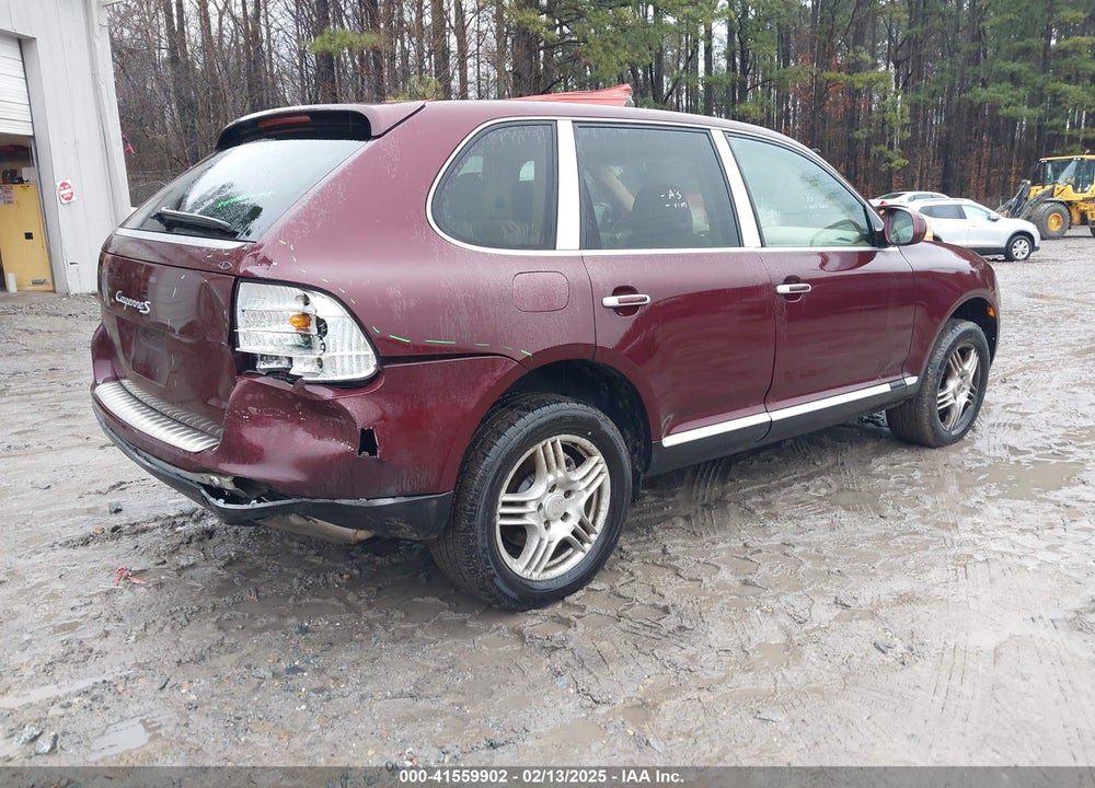 2004 PORSCHE CAYENNE S VIN: WP1AB29P64LA66680