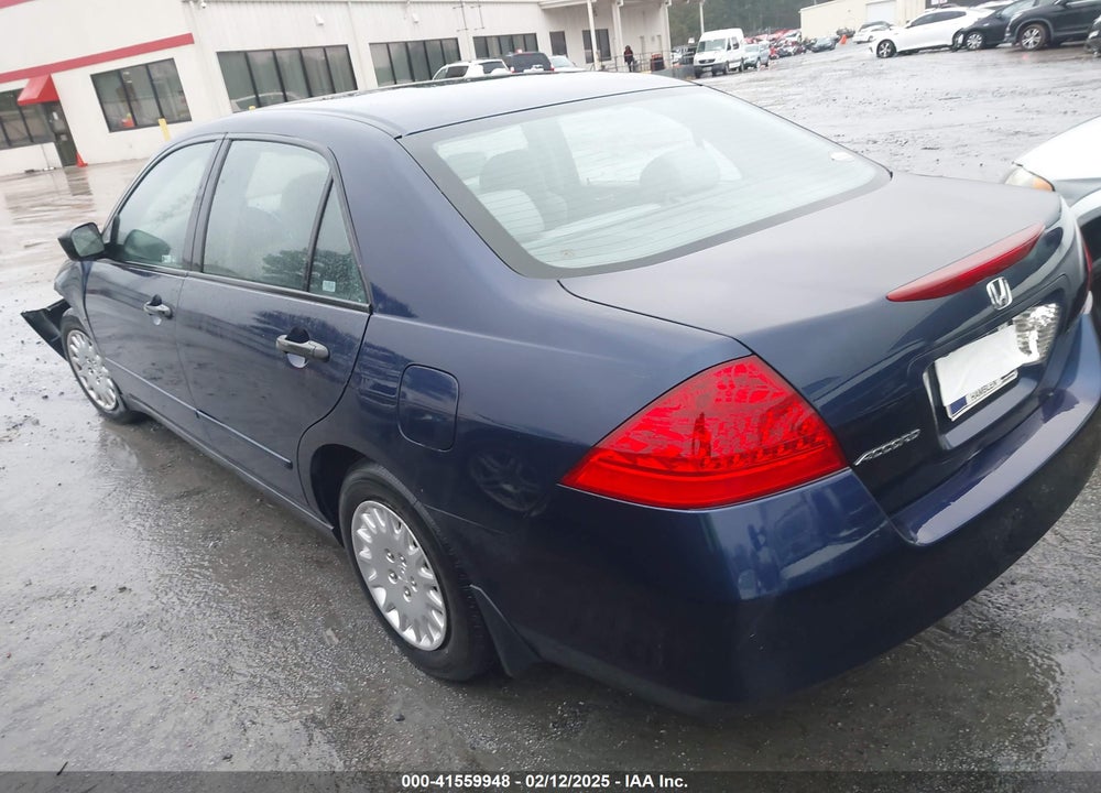2007 HONDA ACCORD 2.4 VP VIN: 1HGCM56167A213006