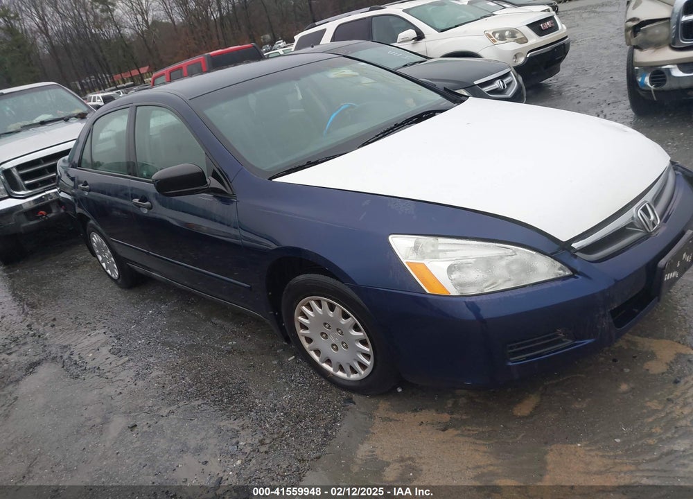 2007 HONDA ACCORD 2.4 VP VIN: 1HGCM56167A213006