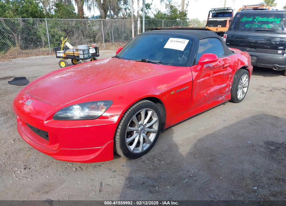 2007 HONDA S2000 VIN: JHMAP21477S001141