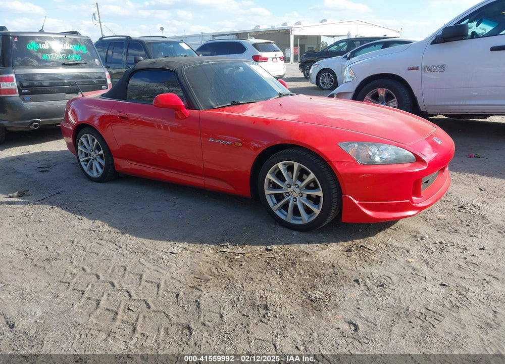 2007 HONDA S2000 VIN: JHMAP21477S001141