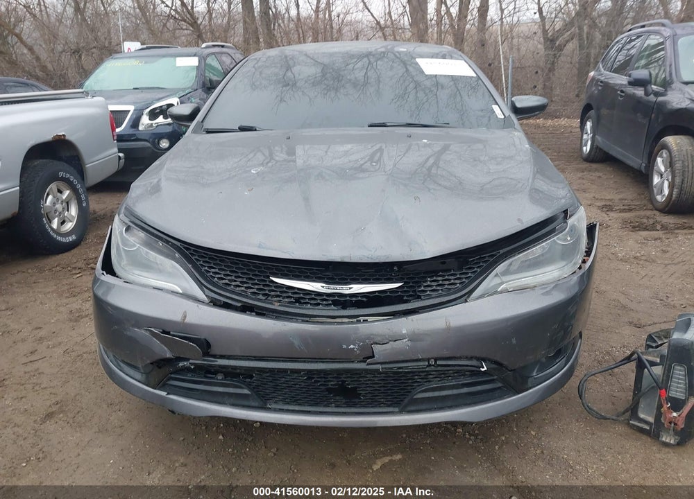 2016 CHRYSLER 200 S VIN: 1C3CCCBGXGN108255