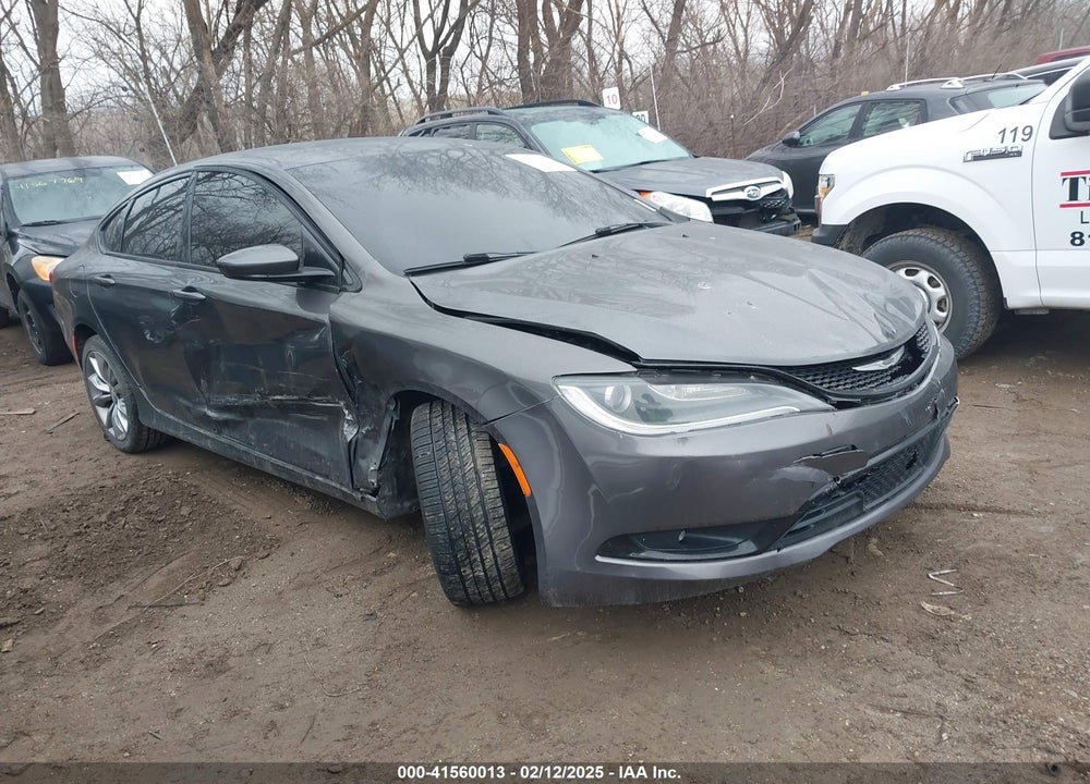 2016 CHRYSLER 200 S VIN: 1C3CCCBGXGN108255
