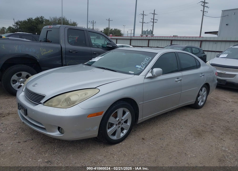 2005 LEXUS ES 330 VIN: JTHBA30G055122323