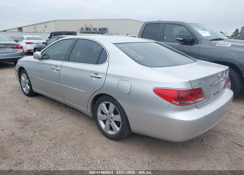 2005 LEXUS ES 330 VIN: JTHBA30G055122323